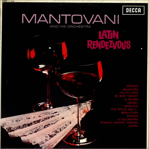 Mantovani Latin Rendezvous vinyl LP album (LP record) UK MVQLPLA489937
