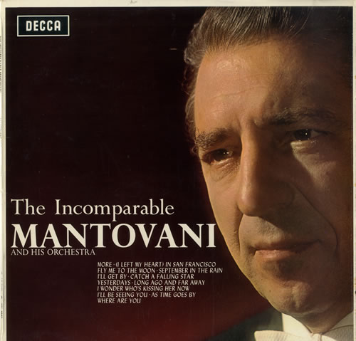 Mantovani The Incomparable vinyl LP album (LP record) UK MVQLPTH564764