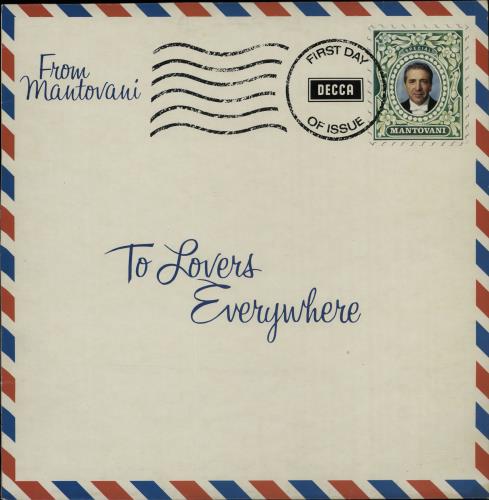 Mantovani To Lovers Everywhere vinyl LP album (LP record) UK MVQLPTO644203