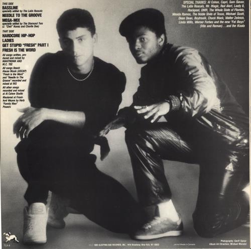 Mantronix The Album vinyl LP album (LP record) US MANLPTH712923