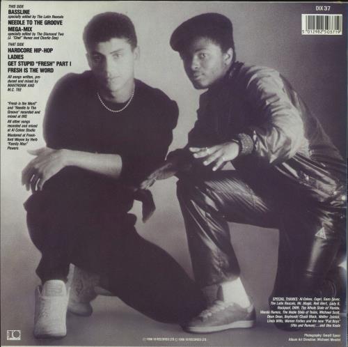 Mantronix The Album vinyl LP album (LP record) UK MANLPTH827854