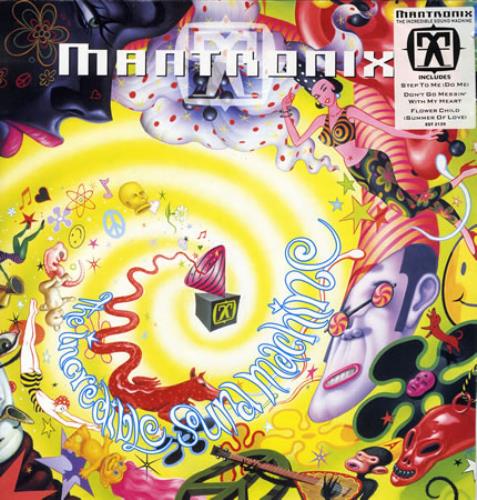 Mantronix The Incredible Sound Machine media press kit UK MANKITH393489