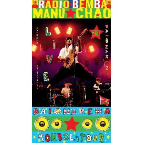 Manu Chao Baionarena 3-disc CD/DVD Set UK UCA3DBA486902