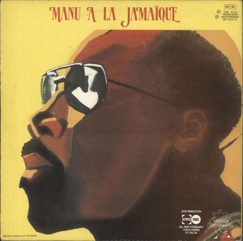Manu Dibango Rasta Souvenir / Manu A La Jama�que 2-LP vinyl record set (Double LP Album) French 3MD2LRA721696