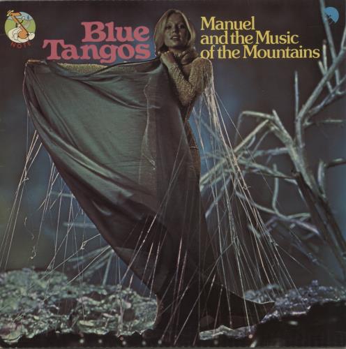Manuel And His Music Of The Mountains Blue Tangos vinyl LP album (LP record) UK 0MMLPBL877166