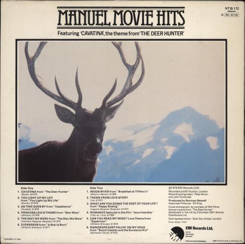 Manuel And His Music Of The Mountains Movie Hits vinyl LP album (LP record) UK 0MMLPMO778283