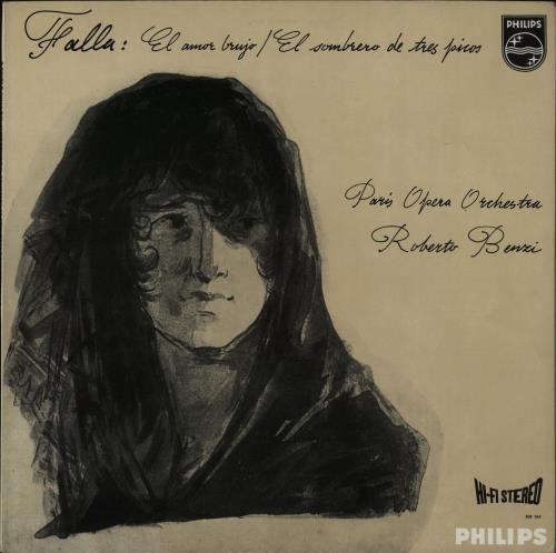 Manuel De Falla El Amor Brujo / El Sombrero De Tres Picos - sample vinyl LP album (LP record) Dutch M2FLPEL762763