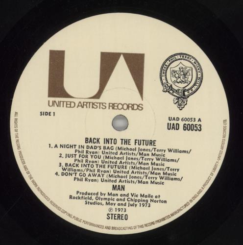 Man Back Into The Future 2-LP vinyl record set (Double LP Album) UK M-N2LBA254263