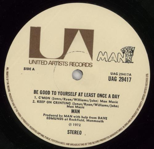 Man Be Good To Yourself - 2nd vinyl LP album (LP record) UK M-NLPBE677929