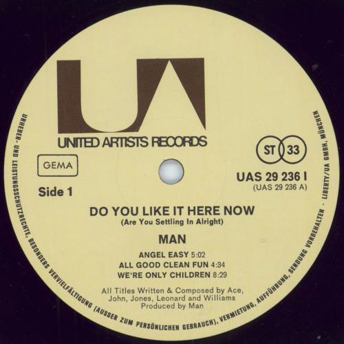 Man Do You Like It Here Now vinyl LP album (LP record) German M-NLPDO350664