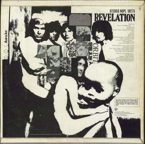 Man Revelation - flipback - VG vinyl LP album (LP record) UK M-NLPRE665685