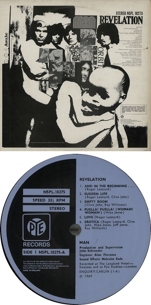 Man Revelation vinyl LP album (LP record) UK M-NLPRE637708