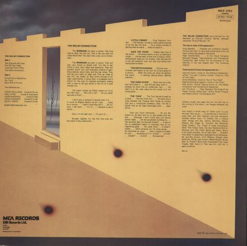 Man Welsh Connection vinyl LP album (LP record) UK M-NLPWE152151