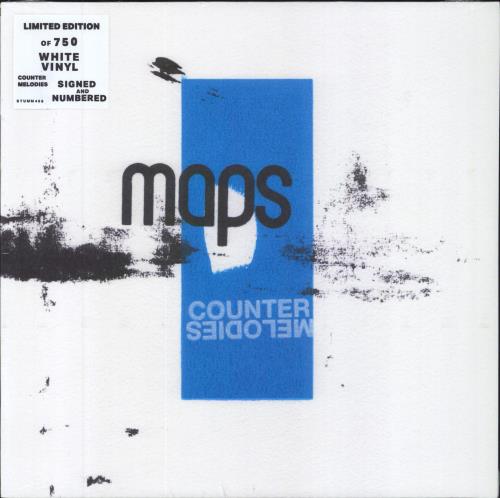 Maps Counter Melodies - White Vinyl + Autographed - Sealed vinyl LP album (LP record) UK MPALPCO811544