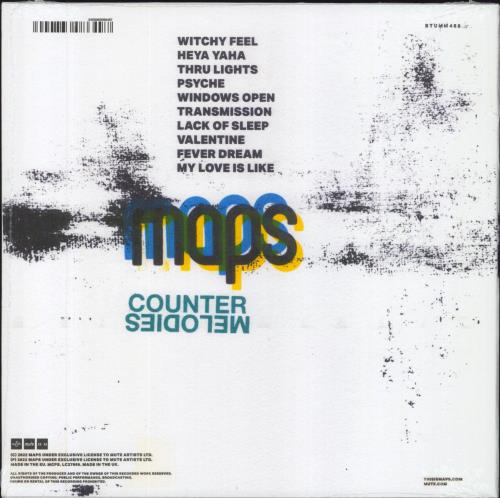 Maps Counter Melodies - White Vinyl + Autographed - Sealed vinyl LP album (LP record) UK MPALPCO811544