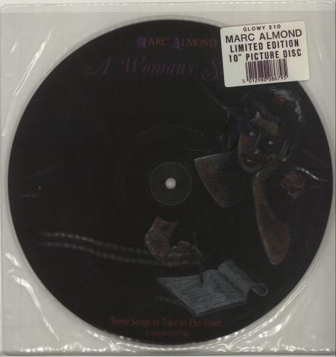 Marc Almond A Womans Story 10" Vinyl Picture Disc (10 inch Record Single) UK ALM1PAW06582
