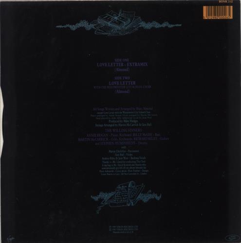 Marc Almond Love Letter 12" vinyl single (12 inch record / Maxi-single) UK ALM12LO295195