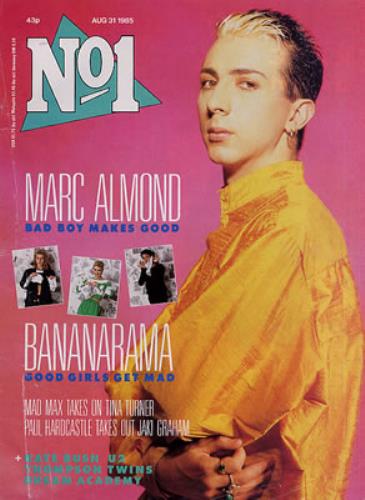 Marc Almond No 1 magazine UK ALMMANO335910