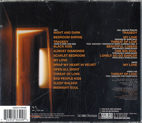 Marc Almond Open All Night - ltd tour edition 2 CD album set (Double CD) French ALM2COP149485