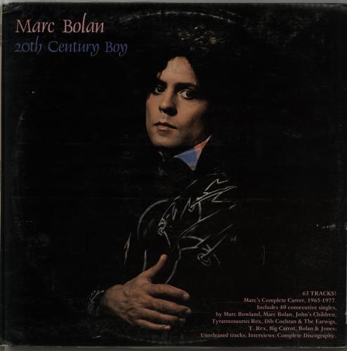 Marc Bolan 20th Century Boy - EX 3-LP vinyl record set (Triple LP Album) Australian MAB3LTH655261