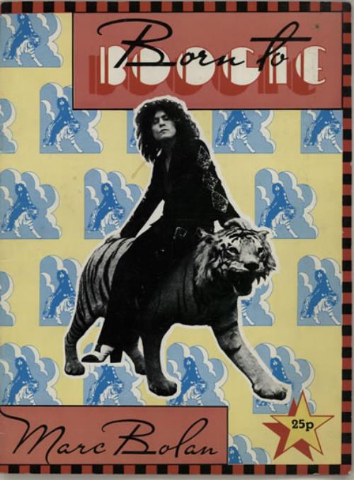 Marc Bolan Born To Boogie tour programme UK MABTRBO574827