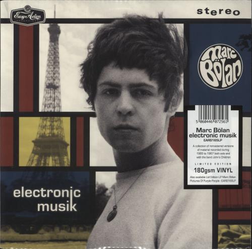 Marc Bolan Electronic Musik - 180 Gram - Sealed vinyl LP album (LP record) UK MABLPEL855601
