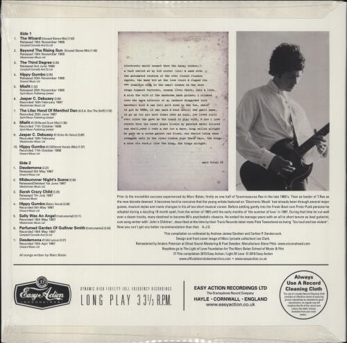 Marc Bolan Electronic Musik - 180 Gram - Sealed vinyl LP album (LP record) UK MABLPEL855601