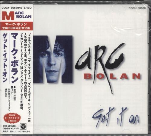 Marc Bolan Get It On CD album (CDLP) Japanese MABCDGE730493