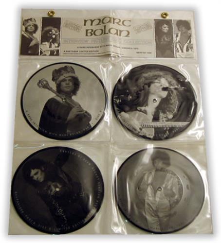 Marc Bolan Interview Picture Disc Collection 7" vinyl picture disc (7 inch picture disc single) UK MAB7PIN399923