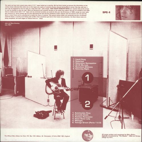 Marc Bolan Rarities Vol. 2 vinyl LP album (LP record) UK MABLPRA731762