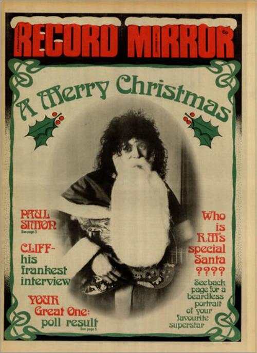 Marc Bolan Record Mirror - December 1971 magazine UK MABMARE496842