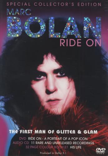 Marc Bolan Ride On 2-disc CD/DVD set UK MAB2DRI401866