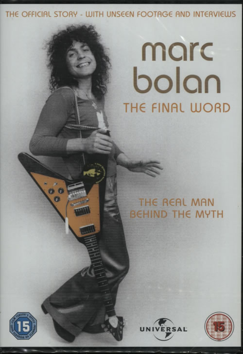 Marc Bolan The Final Word - Sealed DVD UK MABDDTH617455