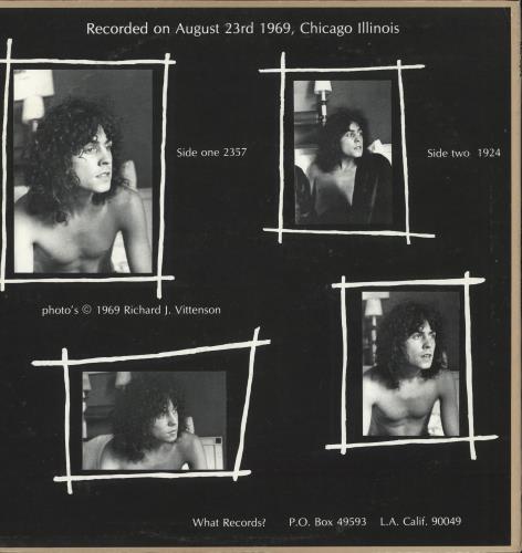 Marc Bolan The Interview vinyl LP album (LP record) US MABLPTH336819