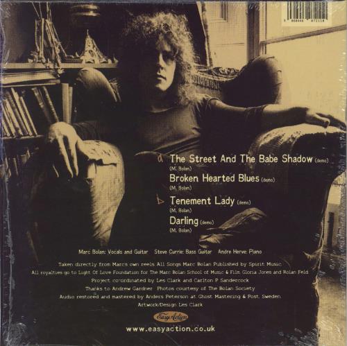 Marc Bolan The Street And Babe Shadow - Orange vinyl 7" vinyl single (7 inch record / 45) UK MAB07TH776208
