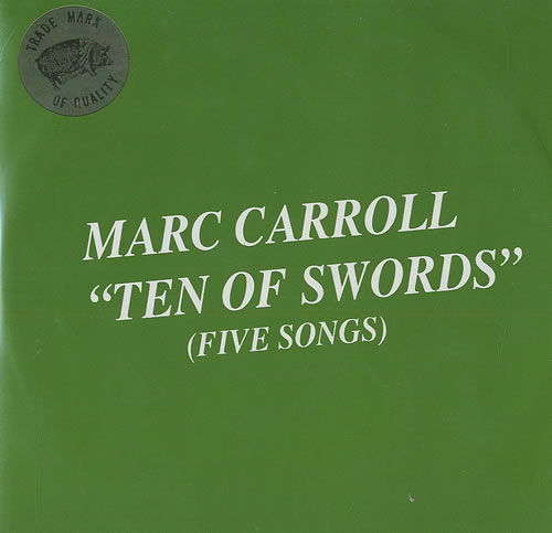 Marc Carroll Ten Of Swords - Album Sampler CD single (CD5 / 5") UK MD6C5TE490258