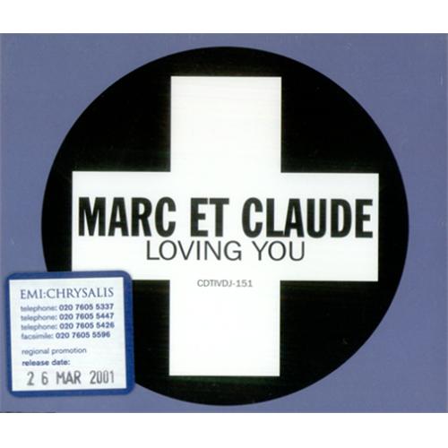 Marc Et Claude Loving You CD single (CD5 / 5") UK CTUC5LO426177