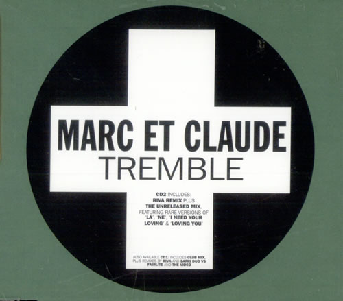 Marc Et Claude Tremble CD single (CD5 / 5") UK CTUC5TR506052