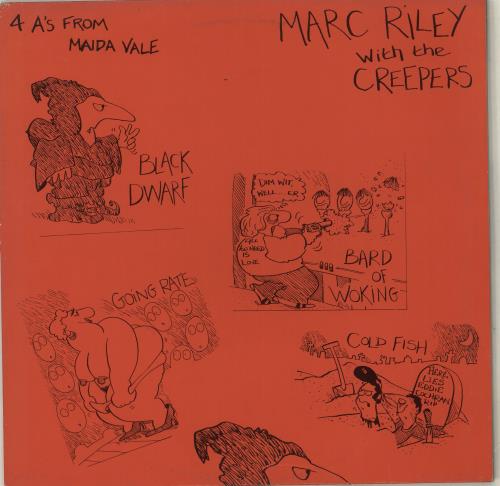 Marc Riley & The Creepers 4 A's From Maida Vale 12" vinyl single (12 inch record / Maxi-single) UK MR012AS713064