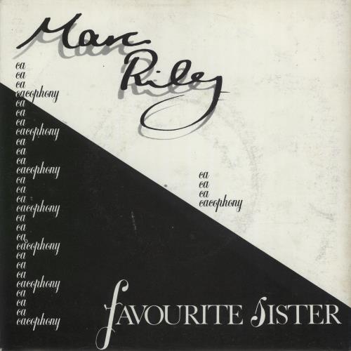 Marc Riley & The Creepers Favourite Sister 7" vinyl single (7 inch record / 45) UK MR007FA633718