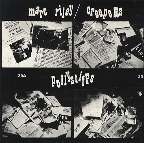 Marc Riley & The Creepers Pollystiffs 7" vinyl single (7 inch record / 45) UK MR007PO329812