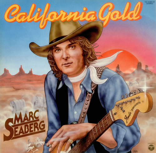 Marc Seaberg California Gold vinyl LP album (LP record) Japanese MQ6LPCA440360