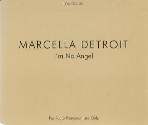 Marcella Detroit I'm No Angel CD single (CD5 / 5") UK MDTC5IM29774
