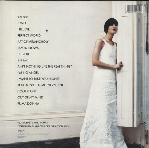 Marcella Detroit Jewel: 30th Anniversary - Sapphire Vinyl + Autographed Insert vinyl LP album (LP record) UK MDTLPJE842694