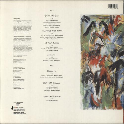 Marco Cerletti Flags vinyl LP album (LP record) UK 5BULPFL800662