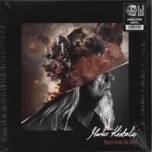 Marco Hietala Roses From The Deep - Oxblood Vinyl - Sealed 2-LP vinyl record set (Double LP Album) German 8842LRO859168