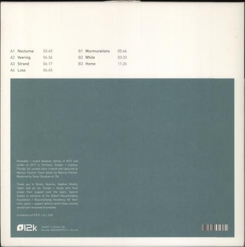 Marcus Fischer Loss - Clear Vinyl vinyl LP album (LP record) US 68-LPLO835961