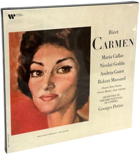 Maria Callas Carmen: Remastered - Box Set Vinyl Box Set UK M44VXCA848367
