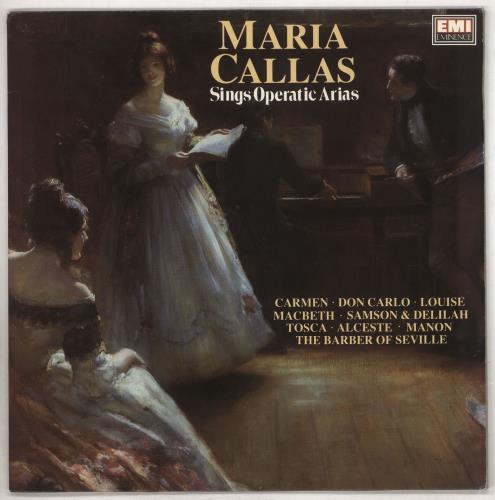 Maria Callas Maria Callas sings Operatic Arias vinyl LP album (LP record) UK M44LPMA532038