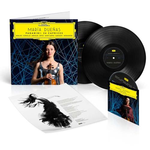 Maria Duenas Paganini: 24 Caprices for Violin Solo | 2LP + Bonus CD - Sealed 2-LP vinyl record set (Double LP Album) UK 89W2LPA859209
